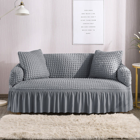 BUBBLE  SOFA COVER - Light grey